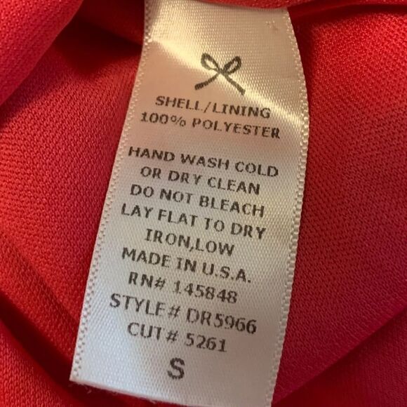 NWOT Everly Hot Pink Floral Swing Dress Sz S - Picture 4 of 6